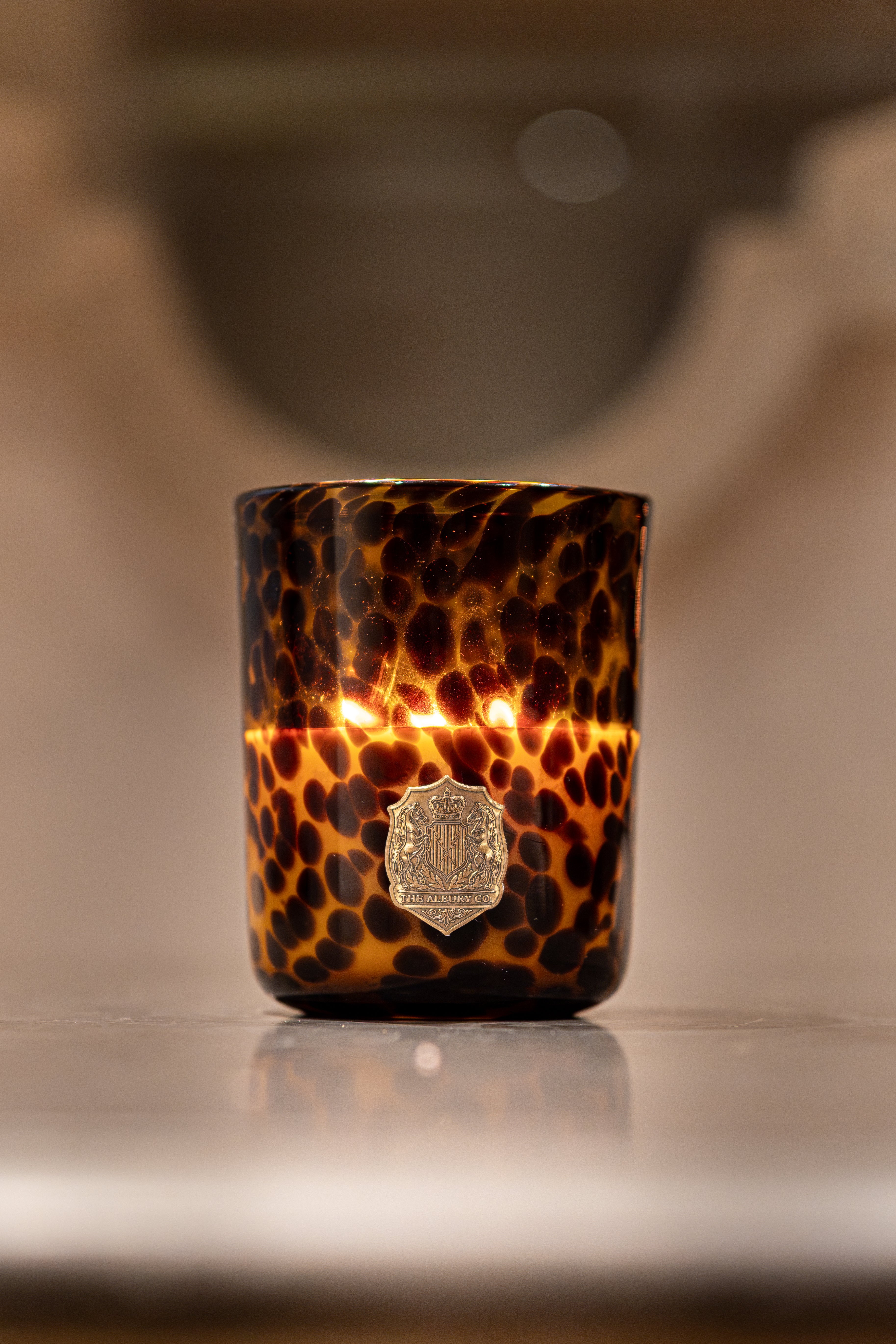 XL Amber Candle 0.9kg