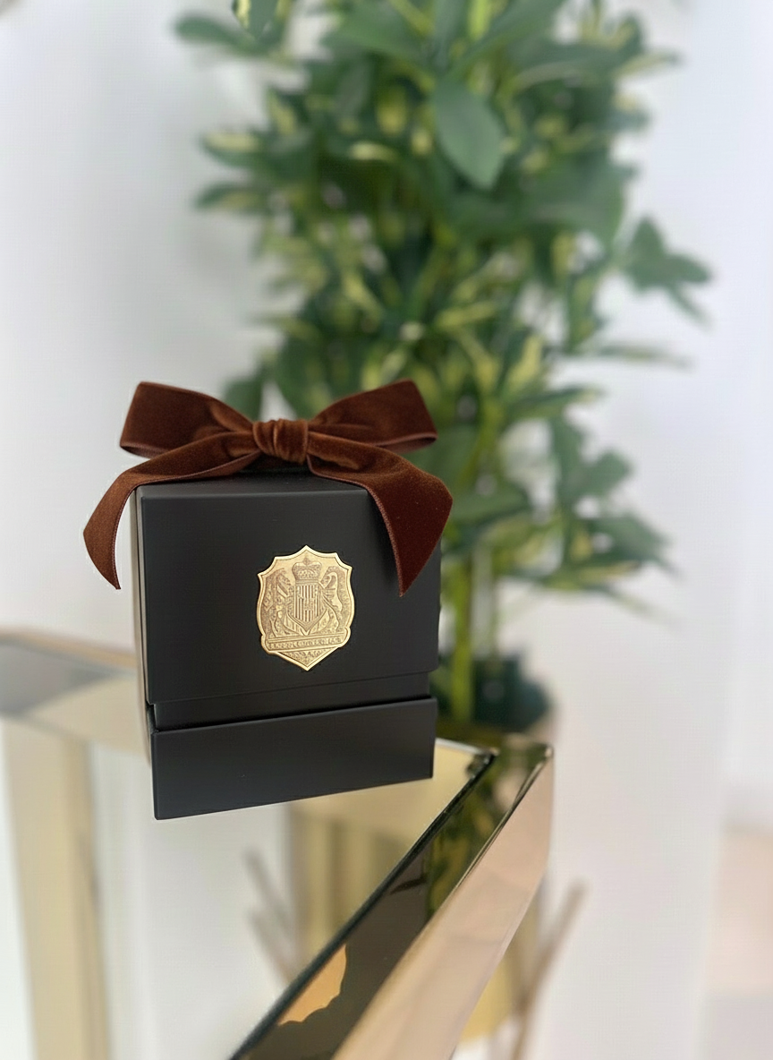 Gold Winter Candle 0.4kg