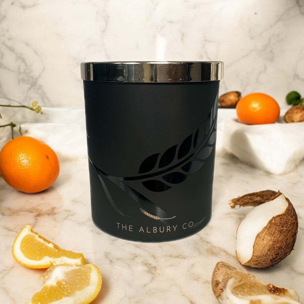Orange Bergamot & Coconut Candle